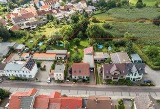 Drohnenbild markiert