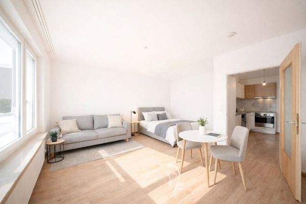 Beispielhafte Visualisierung mit Möblierung