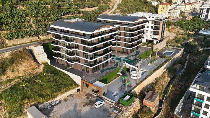 New Real Estate in a Rich Featured Complex in Alanya