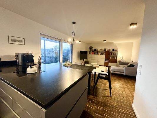 Blick aus der Küche