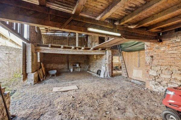 Hinterer Scheunen Anbau mit Zugang zum Garten