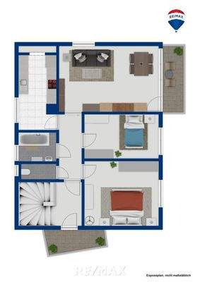 Grundriss Obergeschoss