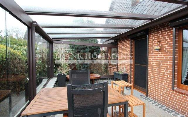 Überdachte Terrasse