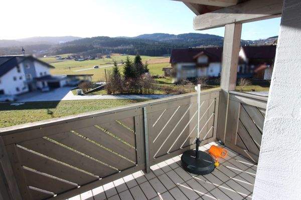 Ausblick vom Balkon I