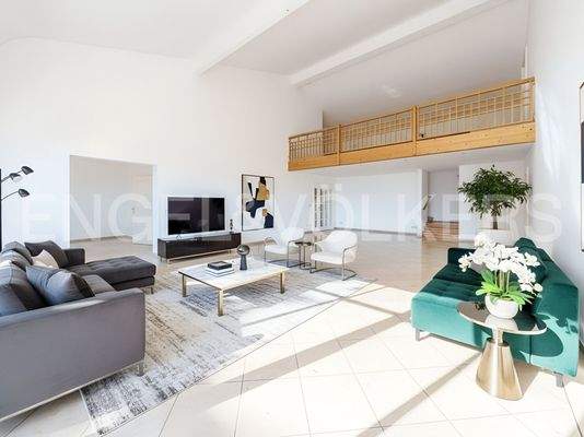 Visualisierung des Wohnzimmers