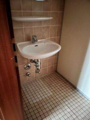 Frontansicht Toilette