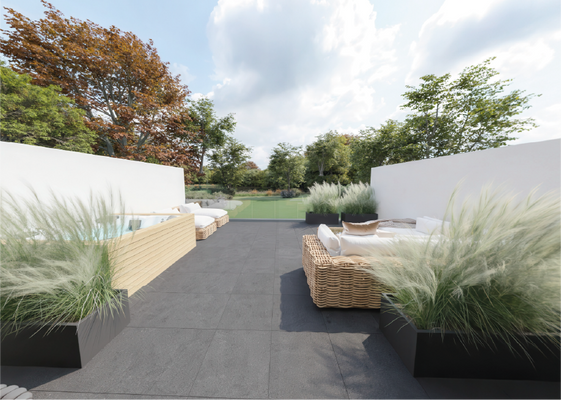 Visualisierungsbeispiel Loggia