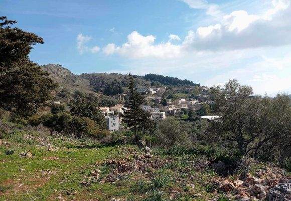 Kreta, Malaxa: Grundstück als Investitionsmöglichkeit zu verkaufen