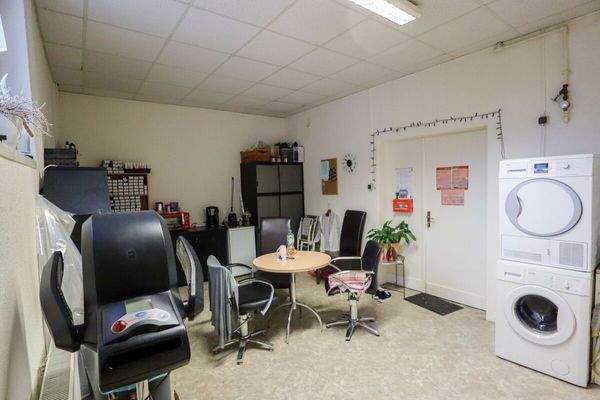 Aufenthaltsraum Frisör