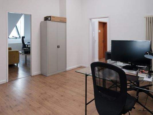 Blick auf das zu vermietende Zimmer