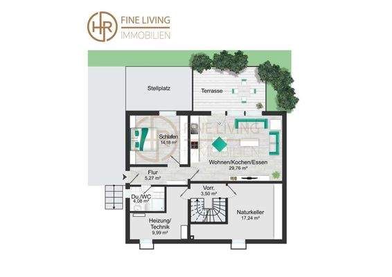 Grundriss Untergeschoss