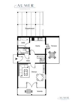 Erdgeschoss Grundriss