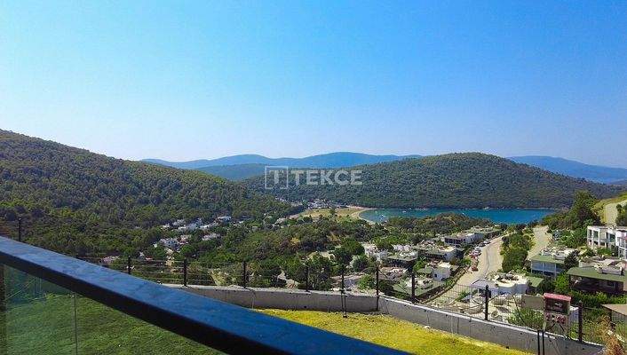 Sea View Houses Close to the Airport in Bodrum