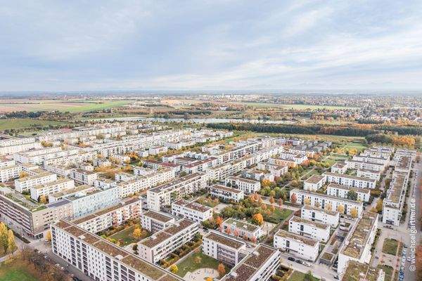 Weitere Luftbildaufnahme