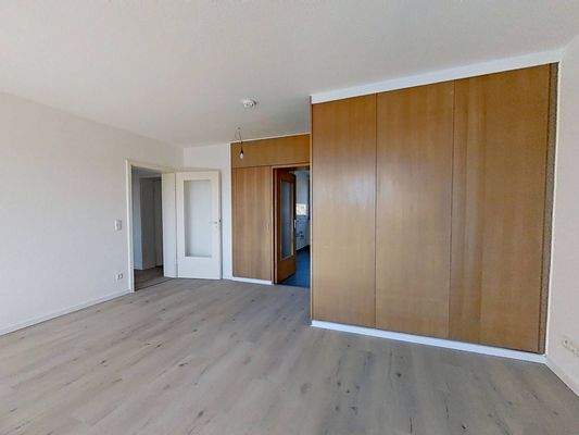 Ansicht II: Wohn- und Esszimmer