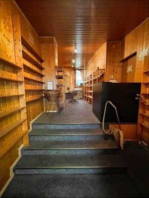 Verkaufsraum im Erdgeschoss