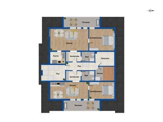 Grundriss Dachgeschoss