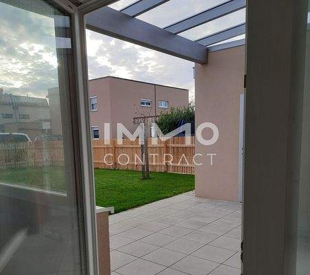 Aussicht auf den Garten