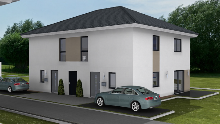 Zweifamilienhaus Außenansicht
