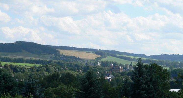 Blick vom OG zum Stadtzentrum