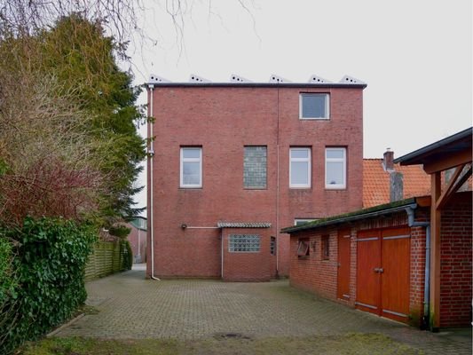 Rückansicht aufs Haus