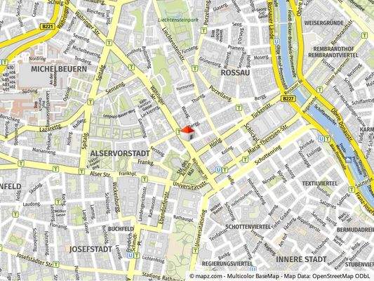 Geolyzer Kartenausschnitt