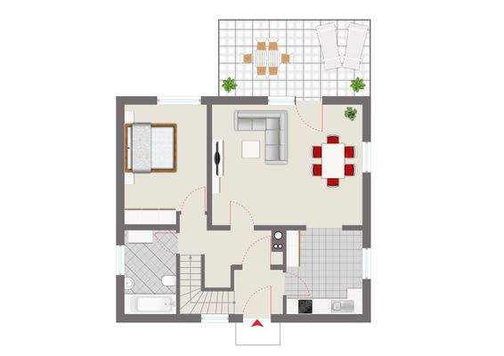 Grundriss Erdgeschoss