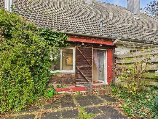 Zugang Küche zum Garten - Lütt Immobilien - Gadendorf