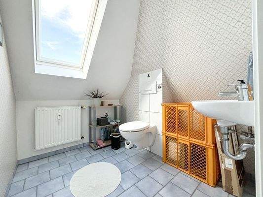 Die separate Toilette 