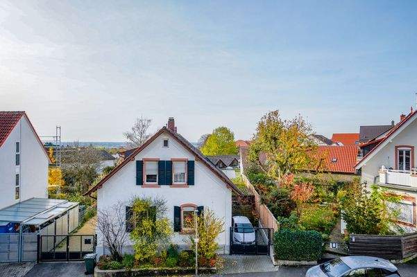 Balkonblick nach Westen