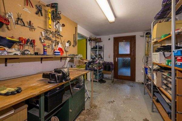 Werkstatt im Keller