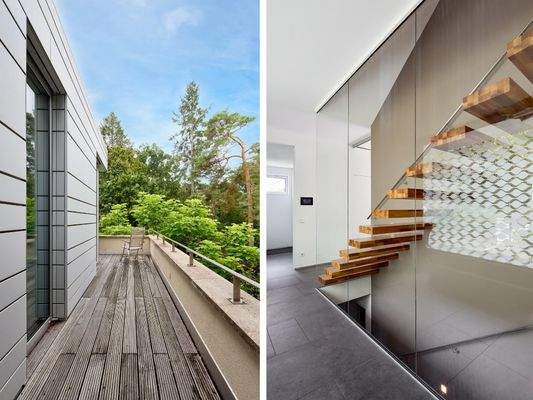 Dieses Anwesen steht im Zeichen von Transparenz, Hochwertigkeit und ästhetischem Anspruch