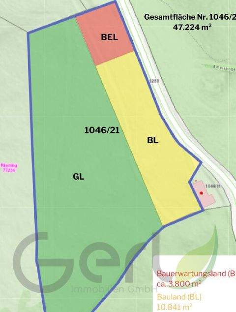 Aichberg / Rieding Grundstücke, Aichberg / Rieding Grundstück kaufen