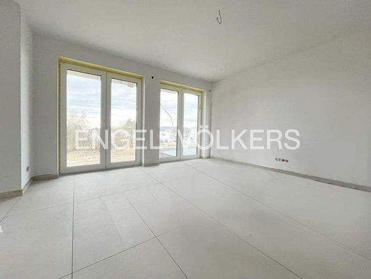 Wohnzimmer mit Terrassenzugang