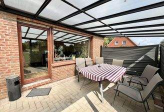 überdachte Terrasse