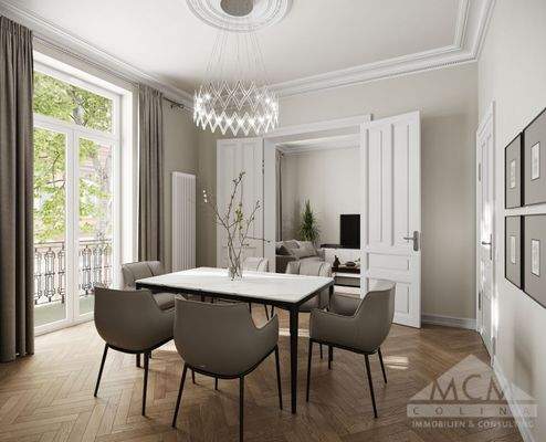 Esszimer - optiona mit Flügeltür