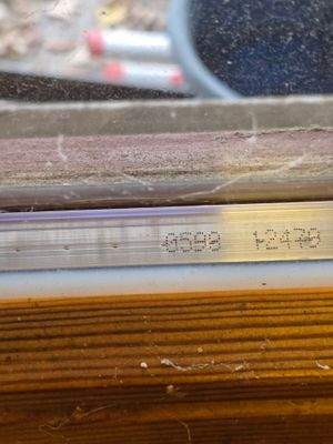 teilweise 2-fach Isolierverglasung