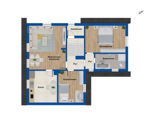 Grundriss - Dachgeschoss