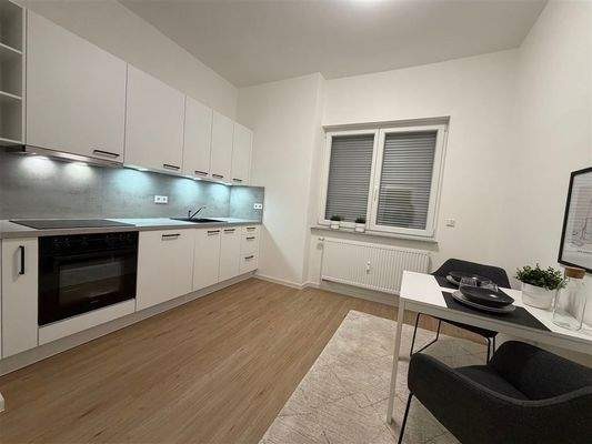 Küche und Esszimmer