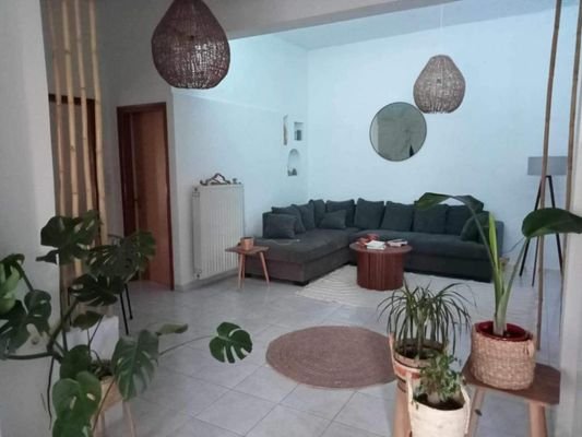 Kreta, Sitia: Moderne 3-Zimmer-Wohnung mit Balkon und Meerblick zu verkaufen