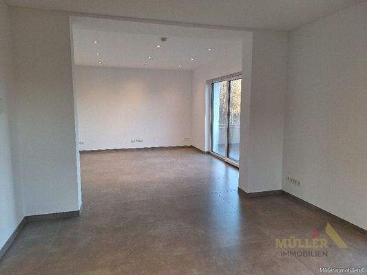 Blick in das Wohnzimmer