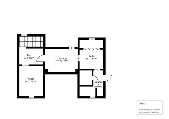 Grundriss Keller