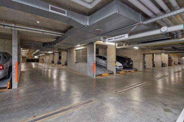 Blick in die Tiefgarage