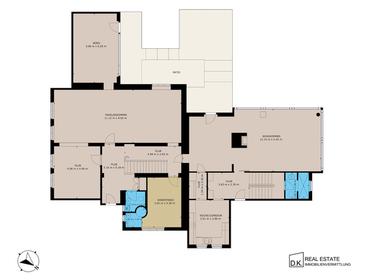 Grundriss Erdgeschoss