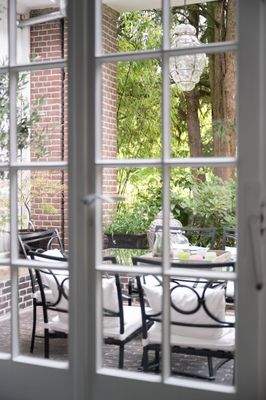 Blick auf die Terrasse