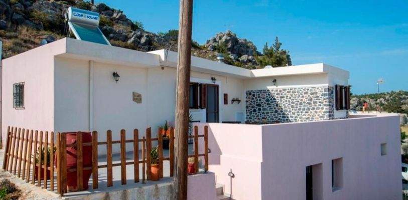 Südostkreta, Anatoli: Wohnung im ersten Stock mit Berg- und Meerblick zu verkaufen