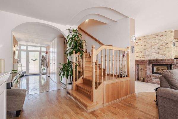 Offener Übergang zum Dachgeschoss