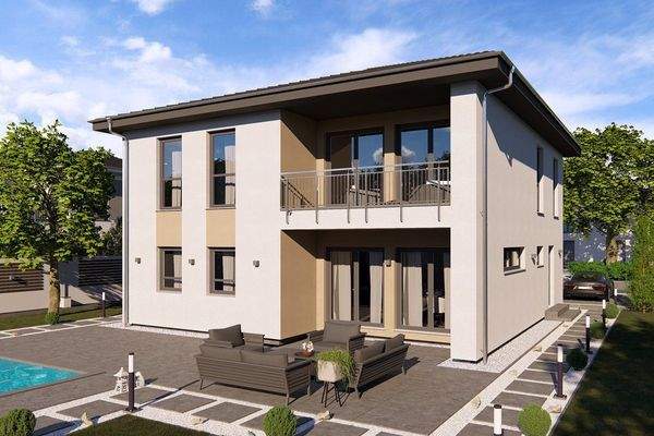 Moderne Villa mit Terrasse