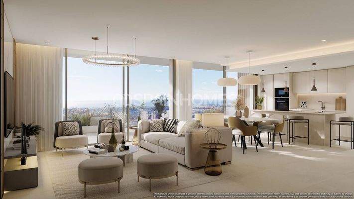 Luxury Flats with Panoramic Views in Málaga