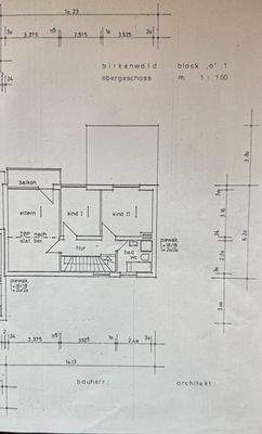 Grundriss Obergeschoss
